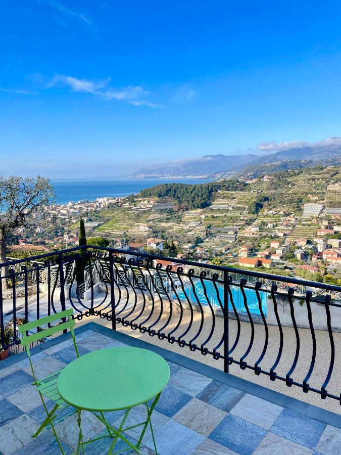 Villa Gaia - Luxury Villa, Pool & Wellness Rooms Bordighera Dış mekan fotoğraf