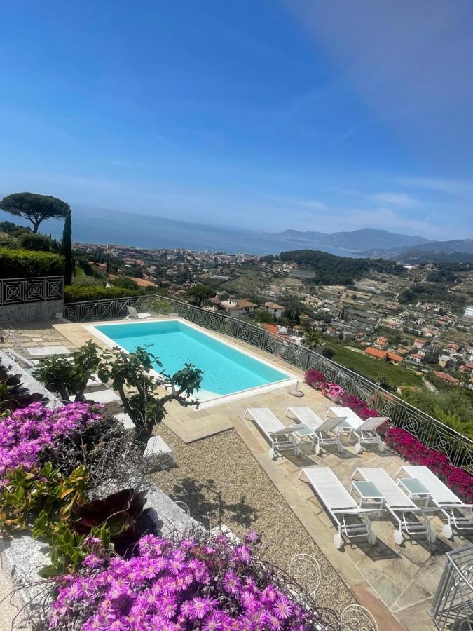 Villa Gaia - Luxury Villa, Pool & Wellness Rooms Bordighera Dış mekan fotoğraf