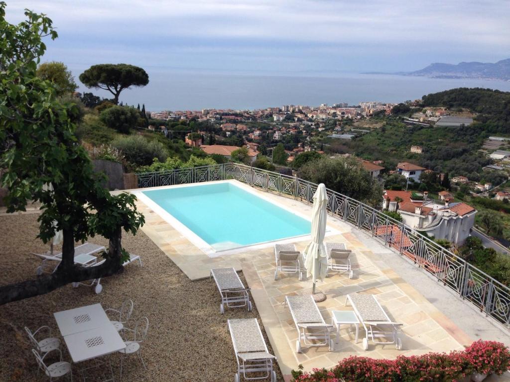 Villa Gaia - Luxury Villa, Pool & Wellness Rooms Bordighera Dış mekan fotoğraf